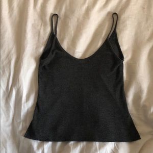 Brandy Melville grey tank top